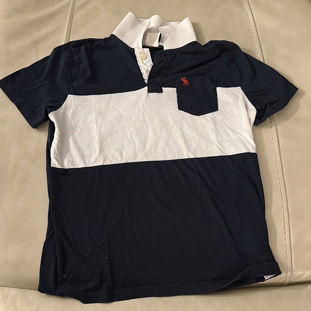 Abercrombie kids polo shirt size L /14